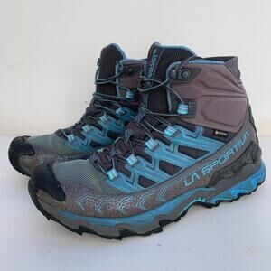 La Sportiva Ultra Raptor II Mid GTX Hiking Boot Women Size 8.5 Or 40 Multi